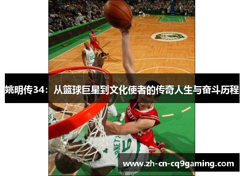 姚明传34：从篮球巨星到文化使者的传奇人生与奋斗历程